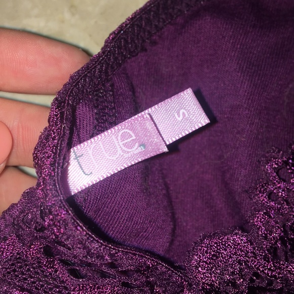 NEVER WORN maroon lace Brallet - Picture 3 of 5